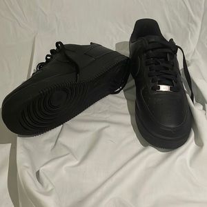 black air forces, size 9.5 women